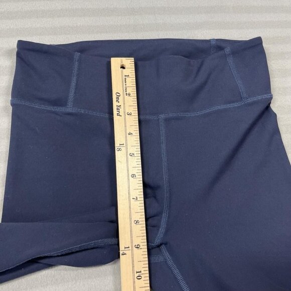 Boden Leggings Womens 6 Blue Colorblock Ankle Stretch Elastic Aviator Style - Picture 3 of 8